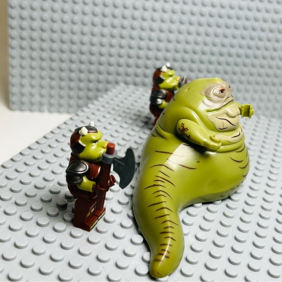 Jabba and Gamorrean star wars Custom Minifigures Lot of 3 - Picture 3 of 3